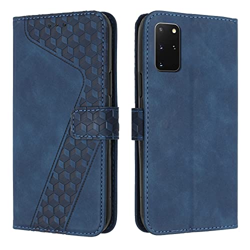 OKZone Kompatibel mit Samsung Galaxy S20 Plus Hülle, Handyhülle für Samsung S20 Plus Hülle Leder, Galaxy S20 Plus Klapphülle Handytasche Case Schutzhülle für Samsung S20 Plus Handy Hüllen (Blau) OKZone Kompatibel mit Samsung Galaxy S20 Plus Hülle, Handyhülle für Samsung S20 Plus Hülle Leder, Galaxy S20 Plus Klapphülle Handytasche Case Schutzhülle für Samsung S20 Plus Handy Hüllen (Blau) von OKZone