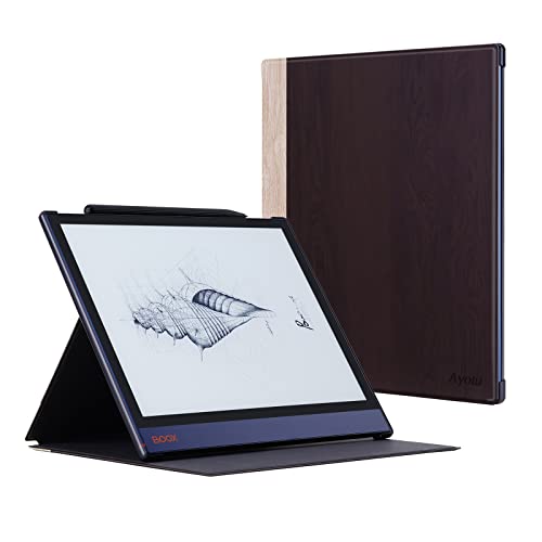 OLAIKE Hülle für Onyx BOOX Note Air/Note Air 2 Plus 10,3 Zoll Paper Tablet, hochwertige PU-Lederhülle mit faltbarem Ständer (Nicht passend für BOOX Tablet Note Air 3 10,3 Zoll ePaper) von OLAIKE