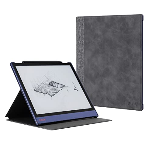 OLAIKE Hülle für Onyx BOOX Note Air/Note Air 2 Plus 10,3 Zoll Paper Tablet, hochwertige PU-Lederhülle mit faltbarem Ständer (Nicht passend für BOOX Tablet Note Air 3 10,3 Zoll ePaper) von OLAIKE