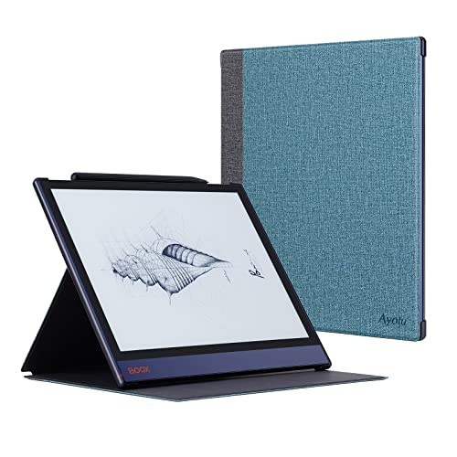 OLAIKE Hülle für Onyx BOOX Note Air/Note Air 2 Plus 10,3 Zoll, strapazierfähige Folio-Hülle aus Stoff mit klappbarem Ständer (Nicht für BOOX Note Air 3) von OLAIKE