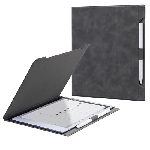 OLAIKE Hülle für Remarkable 2 Paper Tablet 10.3" 2020, PU Leder Smart Cover mit Bulit-in Magnet, Book Folio Design mit Stifthalter (Exklusive Vorlagen bereitgestellt) von OLAIKE