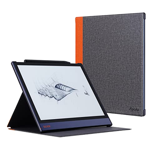 OLAIKE Klapphülle für Onyx BOOX Note Air 26,2 cm (10,3 Zoll) Papier-Tablet, automatische Schlaf-/Wachfunktion, PU-Leder-Folio-Cover mit faltbarem Ständer (nur passend für BOOX Note Air ePaper) von OLAIKE