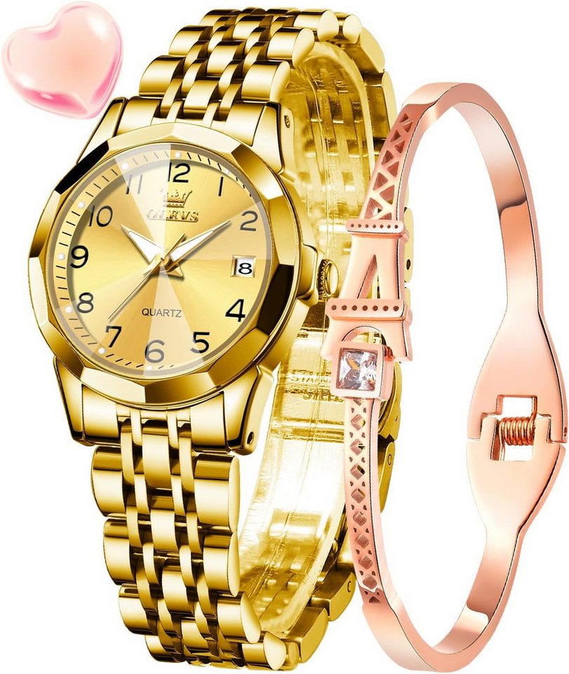 OLEVS Digitalzifferblatt Watch, Elegante mit Hochwertige Zeitlose Stilvoll und Wasserdicht Präzision von OLEVS