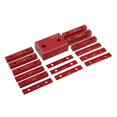 OLSDXAWQ, 16-teiliges Zoll-Höhenmessgerät-Set for Oberfräsen- und Tischkreissägen-Zubehör, Holzbearbeitung. Richten Sie Arbeiten ein und messen Sie schnell OLSDXAWQ, 16-teiliges Zoll-Höhenmessgerät-Set for Oberfräsen- und Tischkreissägen-Zubehör, Holzbearbeitung. Richten Sie Arbeiten ein und messen Sie schnell von OLSDXAWQ