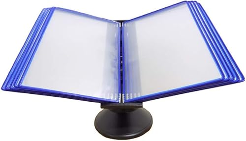 OLSDXAWQ, Wandmontierter Aktenhalter, Flip-Aktenhalter, Desktop- oder wandmontierter Präsentationsständer mit einstellbarer Neigung)(G) von OLSDXAWQ