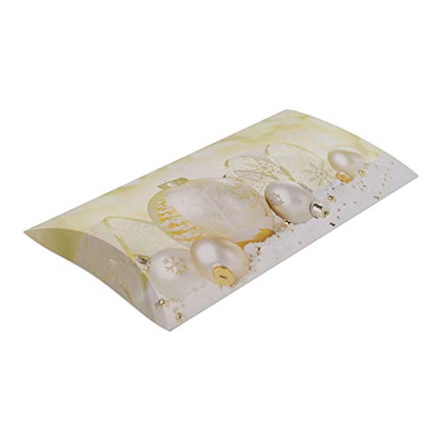 5er Pack Kissenverpackung Weihnachten Kugeln, Kissenbox, Geschenkverpackung von OLShop AG