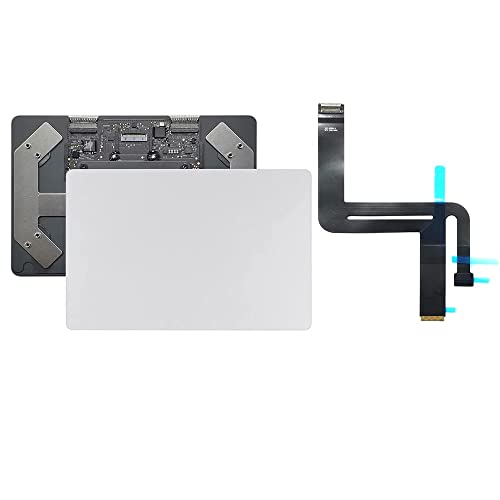 OLVINS Ersatz-Touchpad-Trackpad mit Kabel 821-02663-A für MacBook Air 13'' A2337 2020 Silber von OLVINS