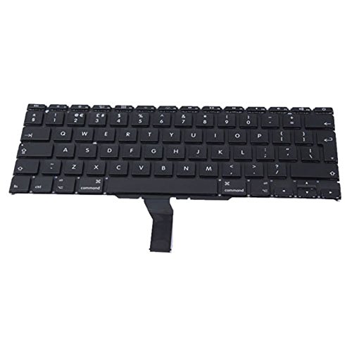 OLVINS UK-Tastatur, kompatibel für Apple MacBook Air 28,7 cm (11,3 Zoll) A1370 (2011) A1465 (2012–2015), UK-Tastatur von OLVINS