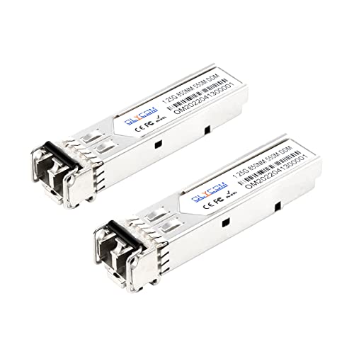 1,25G SFP 1000Base-SX 850nm Industrial MMF Multimode bis zu 550m Duplex LC DDM für den Außenbereich (2) von OLYCOM