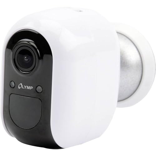 Olymp OC 1000 Kabellose Outdoor IP-Kamera für den Außenbereich - Amazon Alexa und Google Home Unterstützung, 6022 Olymp OC 1000 Kabellose Outdoor IP-Kamera für den Außenbereich - Amazon Alexa und Google Home Unterstützung, 6022 von OLYMP