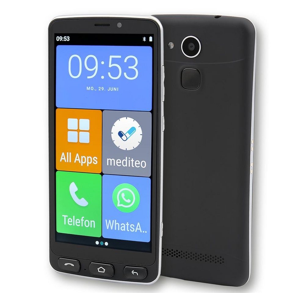 OLYMPIA OFFICE NEO schwarz 2286 Smartphone (5,5 Zoll, 2GB Speicher + 16GB, 8MP Kamera, 5MP Frontkamera) von OLYMPIA OFFICE