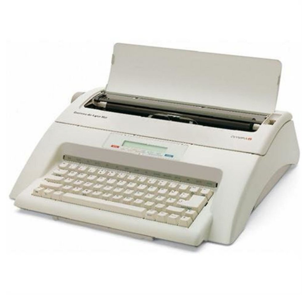 OLYMPIA OFFICE Schreibmaschine Carrera de luxe MD, elektronisch, Typenrad / 100, 11 Zeichen/s, Automatischer Papiereinzug von OLYMPIA OFFICE