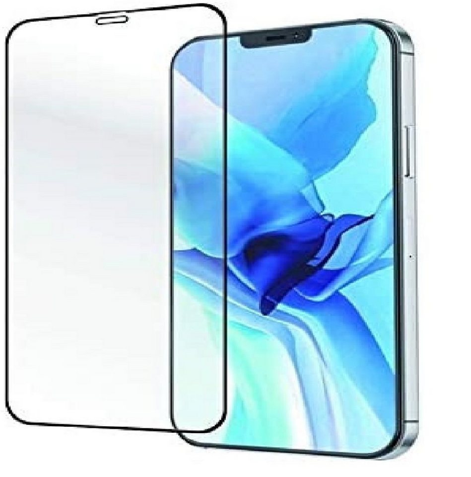 OLi Schutzfolie 2 X Displayschutz Glass, für iPhone 12 Pro Max 6.7 Zoll 10D PG, (Spar-Set, 2-St), Stoßfeste Panzer Glas Kratzfest Schutzglas von OLi