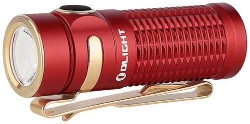 OLight Baton 3 Premium Red LED Taschenlampe akkubetrieben 1200lm 33h 53g von OLight