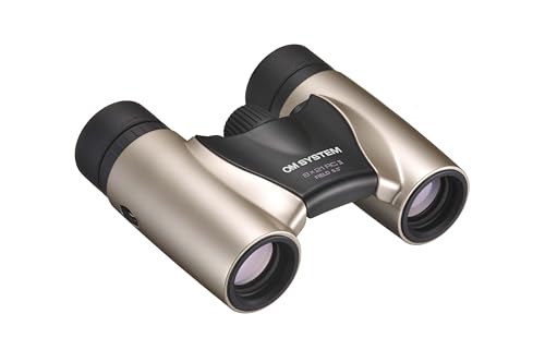 OM SYSTEM 8x21 RC II Fernglas mit Tasche, Champagner Gold, 15 Jahre Garantie von OM SYSTEM