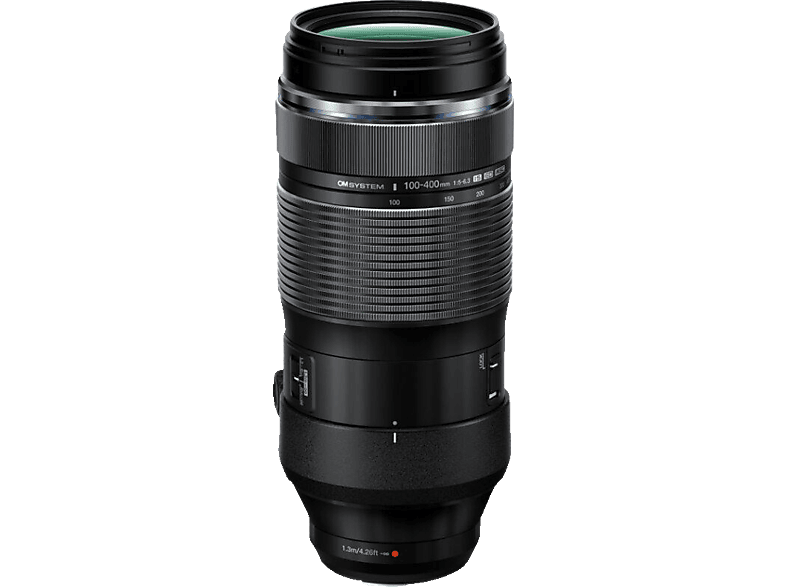 OM SYSTEM M. Zuiko Digital ED 100-400mm F5.0-6.3 is, Supertelezoom 100 mm - 400 f./5.0-6.3 IS (Telezoom Objektiv für Micro-Four-Thirds, Schwarz) von OM SYSTEM