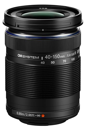 OM SYSTEM M.ZUIKO DIGITAL ED 40-150mm 1:4.0-5.6 R/EZ-M4015 R Black von OM SYSTEM