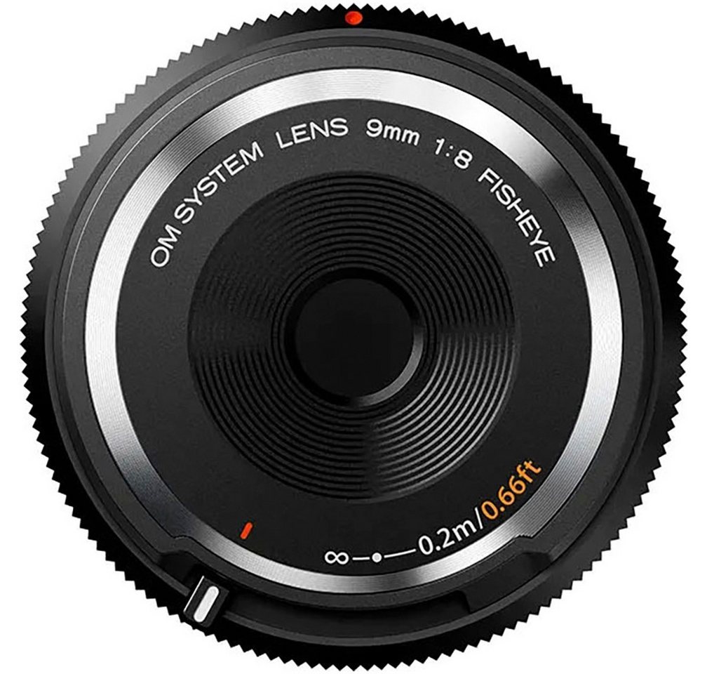 OM SYSTEM M.Zuiko Digital 9mm 1:8 Ultra Pancake Fisheye Fisheyeobjektiv OM SYSTEM M.Zuiko Digital 9mm 1:8 Ultra Pancake Fisheye Fisheyeobjektiv von OM SYSTEM