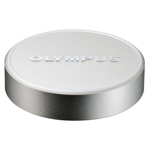 OM System Olympus LC-48B Metall-Objektivdeckel für M.Zuiko Digital 17 mm 1:1,8 Objektiv (Silber) von OM SYSTEM