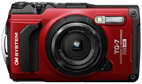 OM System TG-7 red Digitalkamera 12 Megapixel Rot Stoßfest, Wasserdicht, 4K-Video OM System TG-7 red Digitalkamera 12 Megapixel Rot Stoßfest, Wasserdicht, 4K-Video von OM System