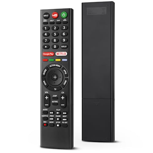 Ersatz-Fernbedienung für Sony-TV-Fernbedienung, kompatibel mit Sony Bravia XR/XBR/KD Serie 4K/8K LED OLED Google/Android Smart TVs Ersatz-Fernbedienung für Sony-TV-Fernbedienung, kompatibel mit Sony Bravia XR/XBR/KD Serie 4K/8K LED OLED Google/Android Smart TVs von OMAIC