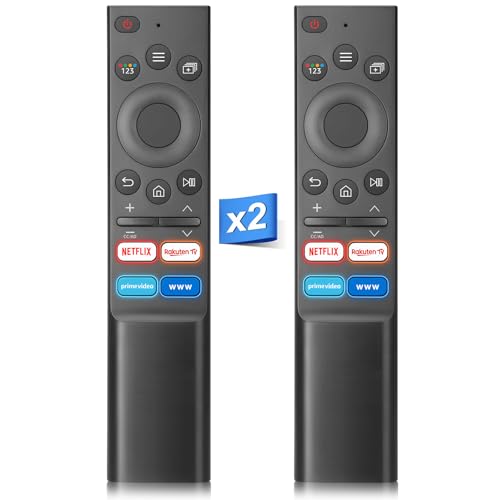 Universal Fernbedienung für Samsung-Smart-TV, Kompatibel mit Allen Samsung Frame Serif Crystal UHD Neo QLED OLED 4K 8K Smart Monitoren TVs【2 Stück】 Universal Fernbedienung für Samsung-Smart-TV, Kompatibel mit Allen Samsung Frame Serif Crystal UHD Neo QLED OLED 4K 8K Smart Monitoren TVs【2 Stück】 von OMAIC
