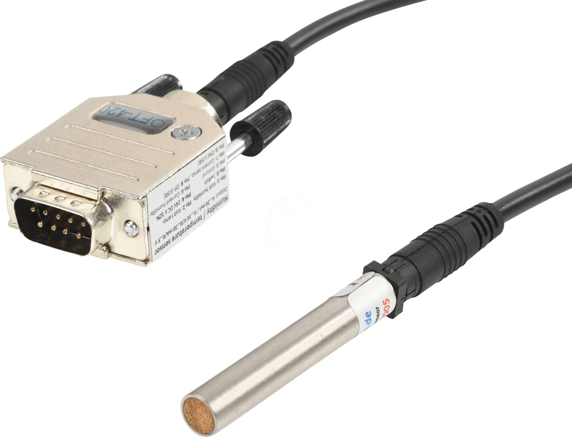 OFT-420C - Feuchte- und Temperatursensor, -40...+120 °C, 4...20 mA OFT-420C - Feuchte- und Temperatursensor, -40...+120 °C, 4...20 mA von OMNI SENSORS