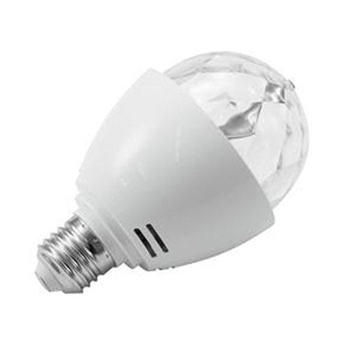 OMNILUX LED BC-1 E-27 Strahleneffekt RGB | Rotierendes Deko-Leuchtmittel mit roter, grüner und blauer LED | Für jede haushaltsübliche E-27-Fassung OMNILUX LED BC-1 E-27 Strahleneffekt RGB | Rotierendes Deko-Leuchtmittel mit roter, grüner und blauer LED | Für jede haushaltsübliche E-27-Fassung von OMNILUX
