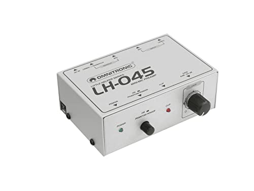 OMNITRONIC LH-045 Mikrofon-Vorverstärker | 1-Kanal-Mikrofon-Vorverstärker OMNITRONIC LH-045 Mikrofon-Vorverstärker | 1-Kanal-Mikrofon-Vorverstärker von OMNITRONIC