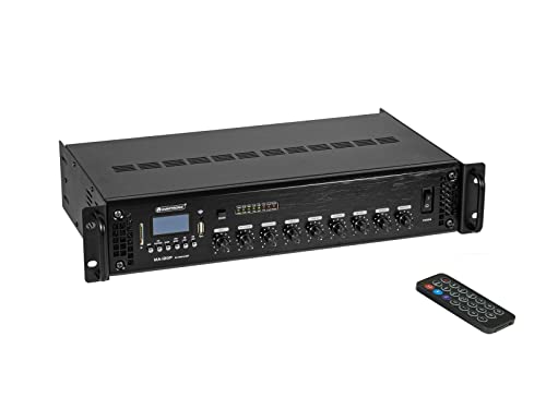 OMNITRONIC MA-120P ELA-Mischverstärker | ELA-Mono-Mischverstärker mit MP3-Player und IR-Fernbedienung, Bluetooth, 120 Watt OMNITRONIC MA-120P ELA-Mischverstärker | ELA-Mono-Mischverstärker mit MP3-Player und IR-Fernbedienung, Bluetooth, 120 Watt von OMNITRONIC
