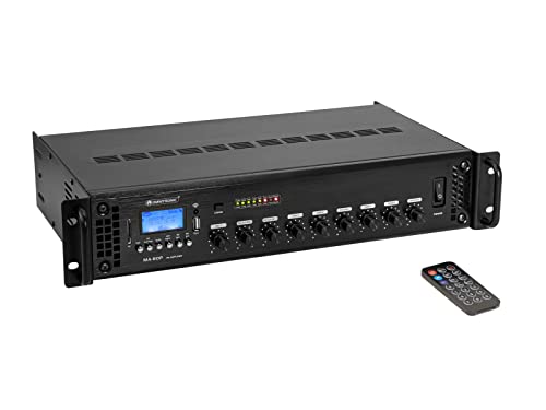 OMNITRONIC MA-60P ELA-Mischverstärker | ELA-Mono-Mischverstärker mit MP3-Player und IR-Fernbedienung, Bluetooth, 60 Watt OMNITRONIC MA-60P ELA-Mischverstärker | ELA-Mono-Mischverstärker mit MP3-Player und IR-Fernbedienung, Bluetooth, 60 Watt von OMNITRONIC