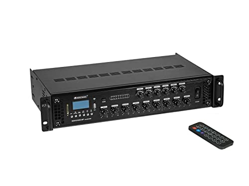 OMNITRONIC MAVZ-240.6P ELA-Mischverstärker | 6-Zonen-ELA-Mono-Mischverstärker, MP3-Player & IR-FB, Zonen regelbar, 240 W OMNITRONIC MAVZ-240.6P ELA-Mischverstärker | 6-Zonen-ELA-Mono-Mischverstärker, MP3-Player & IR-FB, Zonen regelbar, 240 W von OMNITRONIC