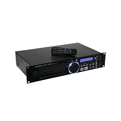 OMNITRONIC XCP-1400 CD-Player | mit IR-Fernbedienung für DJs | 40 Sekunden Anti-Shock-Puffer OMNITRONIC XCP-1400 CD-Player | mit IR-Fernbedienung für DJs | 40 Sekunden Anti-Shock-Puffer von OMNITRONIC