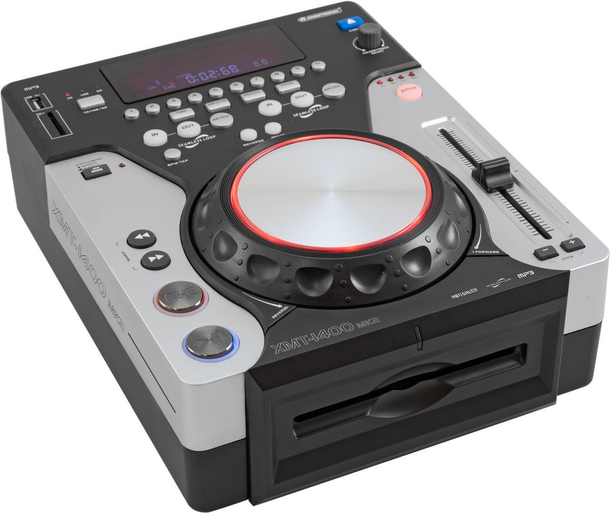 OMNITRONIC XMT-1400 MK2 Tabletop-CD-Player (11046036) von OMNITRONIC
