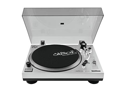 Omnitronic BD-1350 Plattenspieler silber | Riemengetriebener DJ-Turntable | Lieferung inkl. Tonabnehmer Omnitronic BD-1350 Plattenspieler silber | Riemengetriebener DJ-Turntable | Lieferung inkl. Tonabnehmer von OMNITRONIC