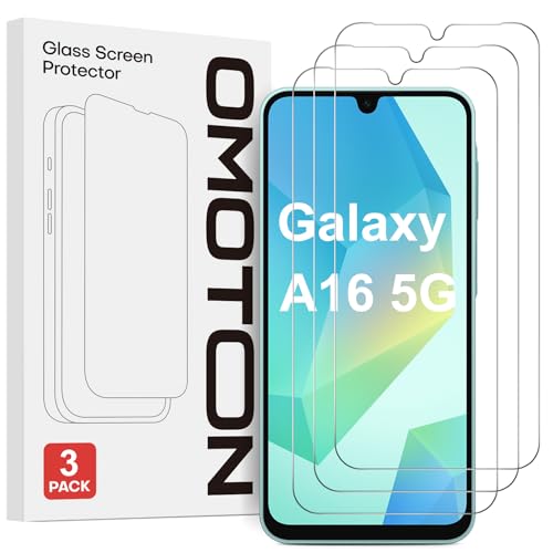 OMOTON Panzer Schutz Glas für Samsung Galaxy A16 4G/5G, 3 Stück Schutzfolie kompatibel mit Samsung Galaxy A16 4G/5G, HD Displayschutzfolie, Anti- Kratzer, Bläschenfrei, 9H Härte OMOTON Panzer Schutz Glas für Samsung Galaxy A16 4G/5G, 3 Stück Schutzfolie kompatibel mit Samsung Galaxy A16 4G/5G, HD Displayschutzfolie, Anti- Kratzer, Bläschenfrei, 9H Härte von OMOTON