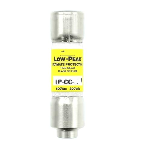 OMTUWORZ Sicherung LP-CC-12, 600 VAC, 12 A, 10 x 38 mm, Sicherungssockel (LP-CC-12, 12 A) von OMTUWORZ