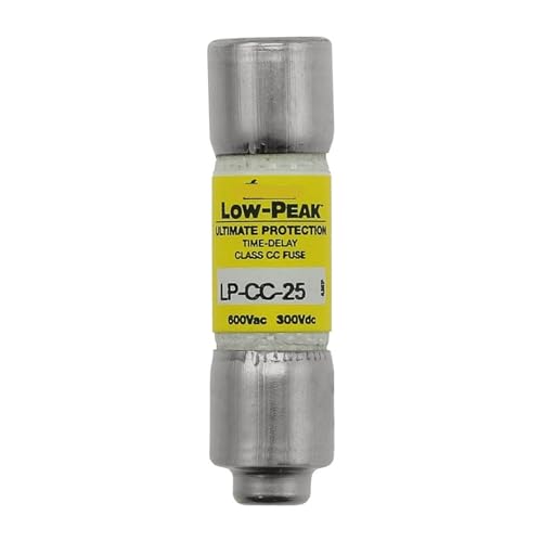 OMTUWORZ Sicherung LP-CC-25, 10 x 38 mm, 600 V, 25 A Sicherung (LP-CC-25) von OMTUWORZ