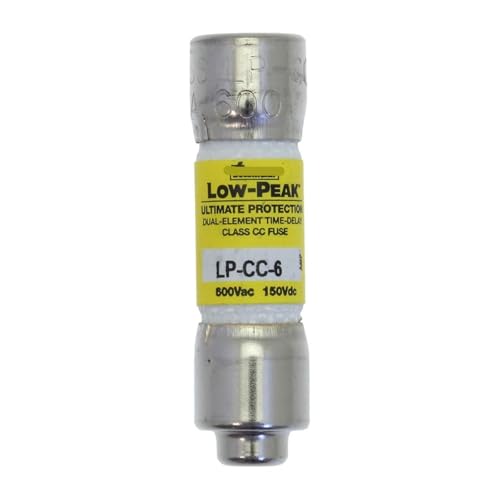 OMTUWORZ Strombegrenzungssicherung LP-CC-6/10 10x38mm 600V 0,6A (LP-CC-6 6A) von OMTUWORZ