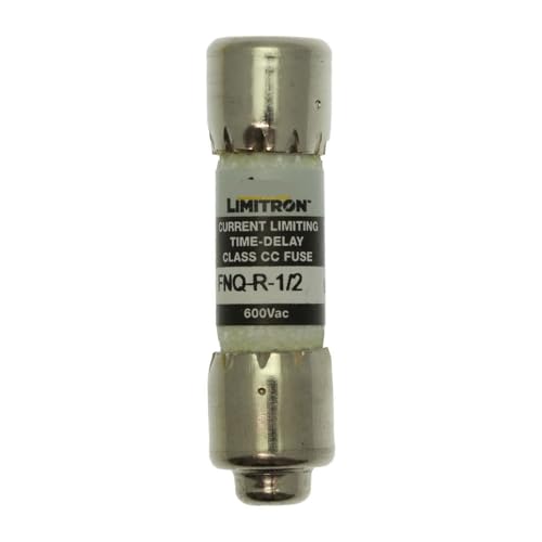 Sicherung FNQ-R-1/2, 10 x 38 mm, 600 V, 0,5 A (FNQ-R-1/2, 0,5 A, 0,5 A) von OMTUWORZ