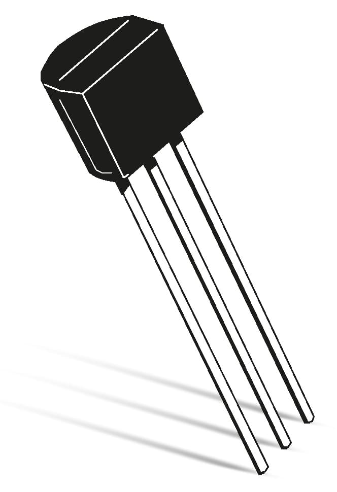 ON SEMICONDUCTOR Transistor, Kleinsignal, BC547BBU von ON Semiconductor