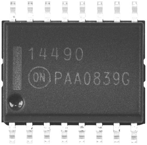 ON Semiconductor MC14490DWG Logik IC SOL-16 Tube von ON Semiconductor