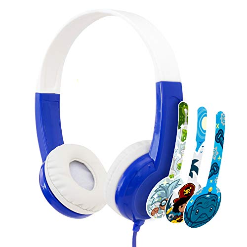 ONANOFF Buddyphones Discover Volume Limiting Kids Headphones In-Ear Durable, Comfortable,& Customizable von ONANOFF