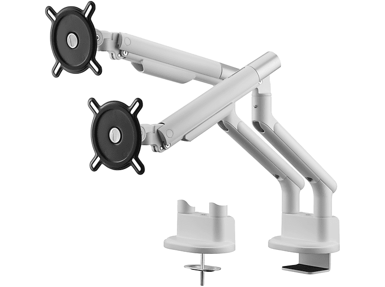ONE FOR ALL DM 7220 Monitor Halterung Design Dual, Weiß von ONE FOR ALL