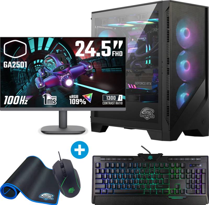 ONE GAMING Gaming Komplett-PC AN395 von ONE GAMING