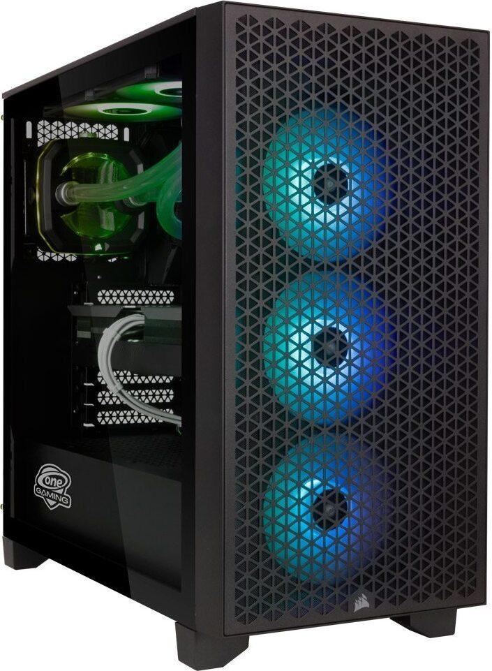 Gaming PC - AMD Ryzen 5 5500 - NVIDIA GeForce RTX 4070 Ti - Wassergekühlter PC von ONE GAMING