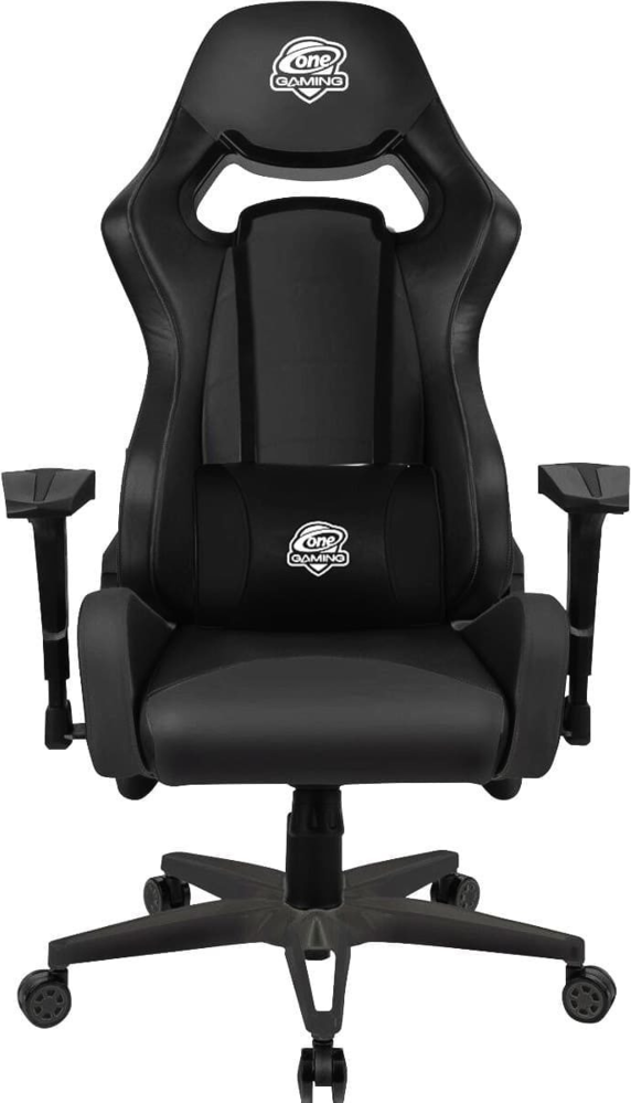 Gaming Stuhl schwarz - ONE GAMING Chair Ultra BLACK - Kunstleder von ONE GAMING