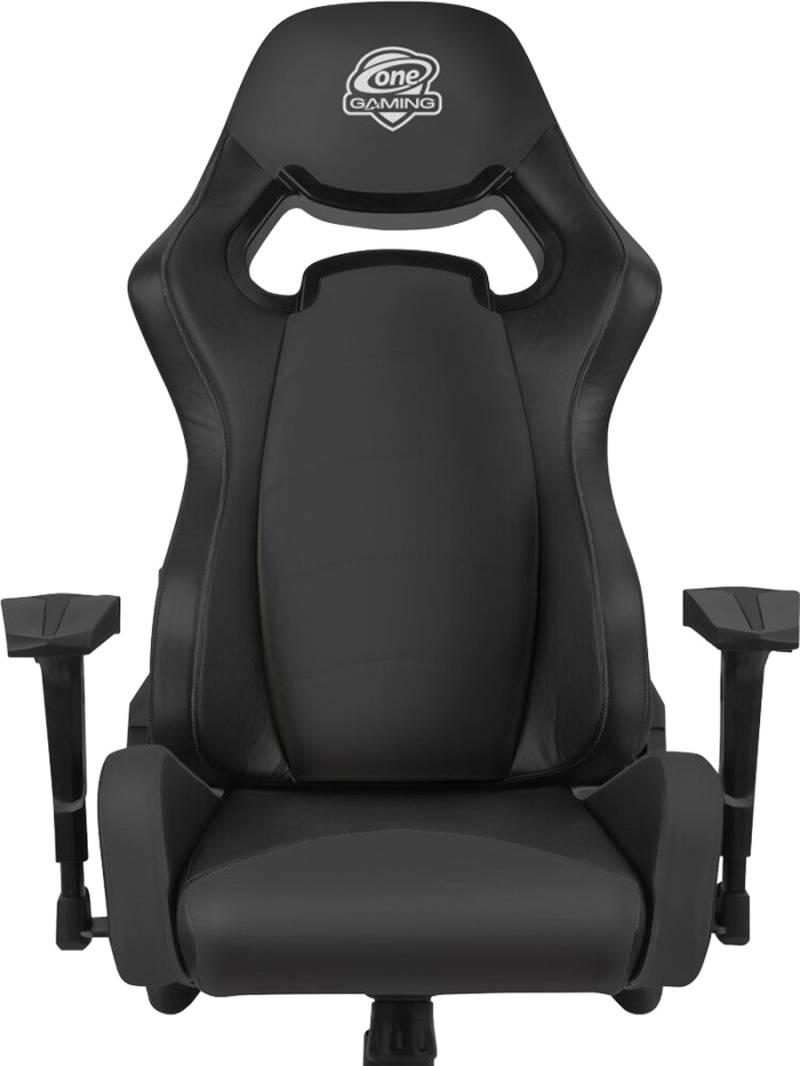 Gaming Stuhl schwarz - ONE GAMING Chair Ultra BLACK - Kunstleder von ONE GAMING