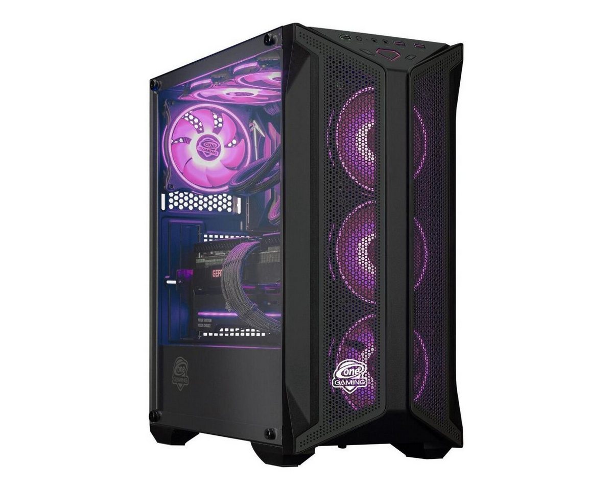 ONE GAMING Entry Gaming PC AN869 Gaming-PC (AMD Ryzen 5 7500F, GeForce RTX 3050, 512 GB SSD, Luftkühlung) von ONE GAMING