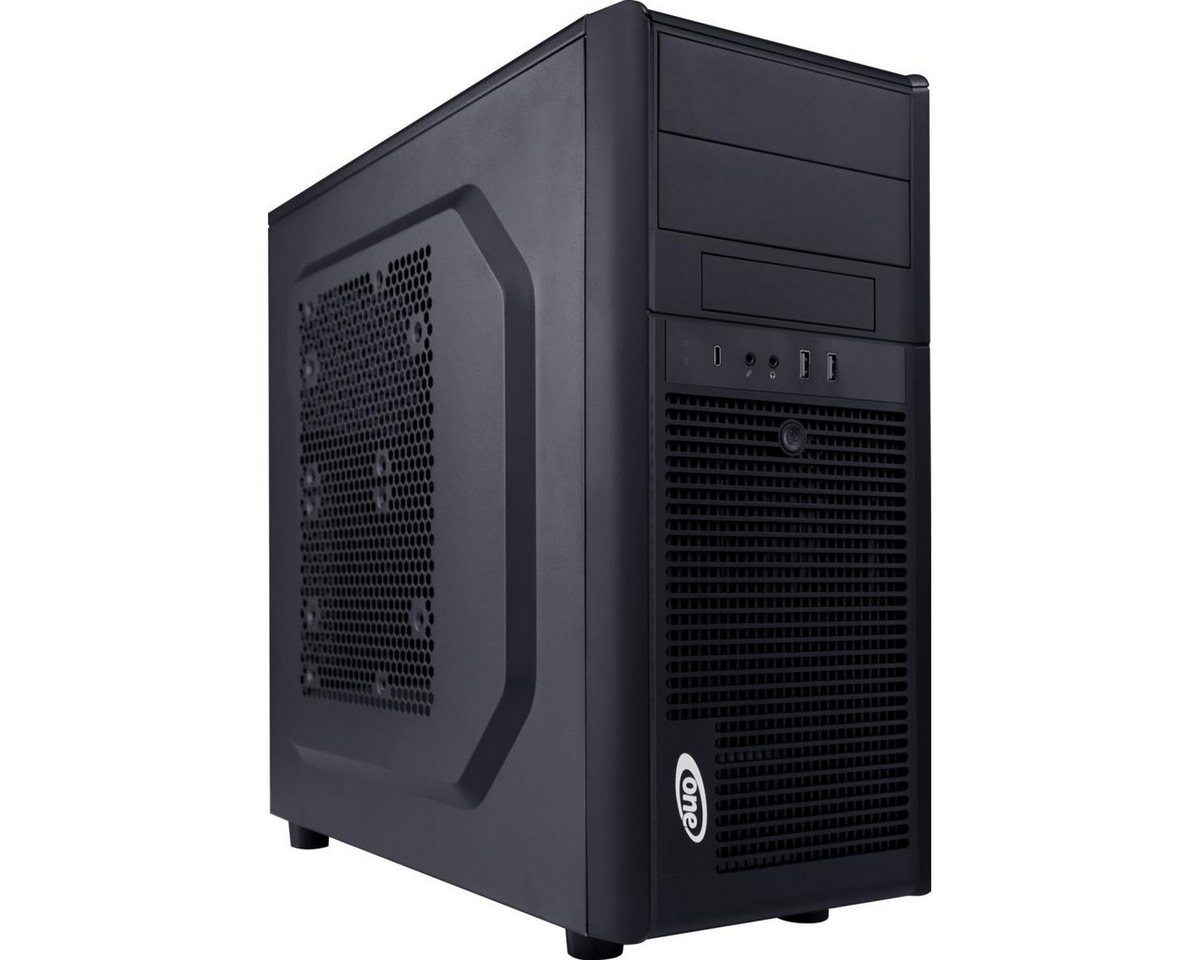 ONE GAMING Gaming PC Non-RGB Edition AN038 Gaming-PC (AMD Ryzen 5 5500, GeForce RTX 4060 Ti, 512 GB SSD, Luftkühlung) von ONE GAMING